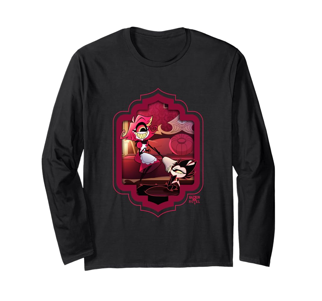 Amazon.co.jp: ハズビンホテル-ニフティ 長袖Tシャツ : ファッション